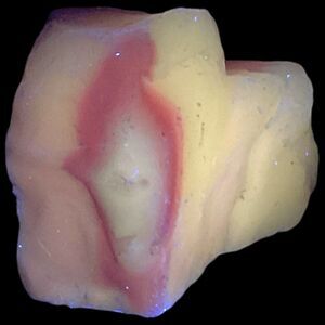 Pink Multitone‎ Art Glass Cullet Glowing Manganese Slag Glass #4GX278